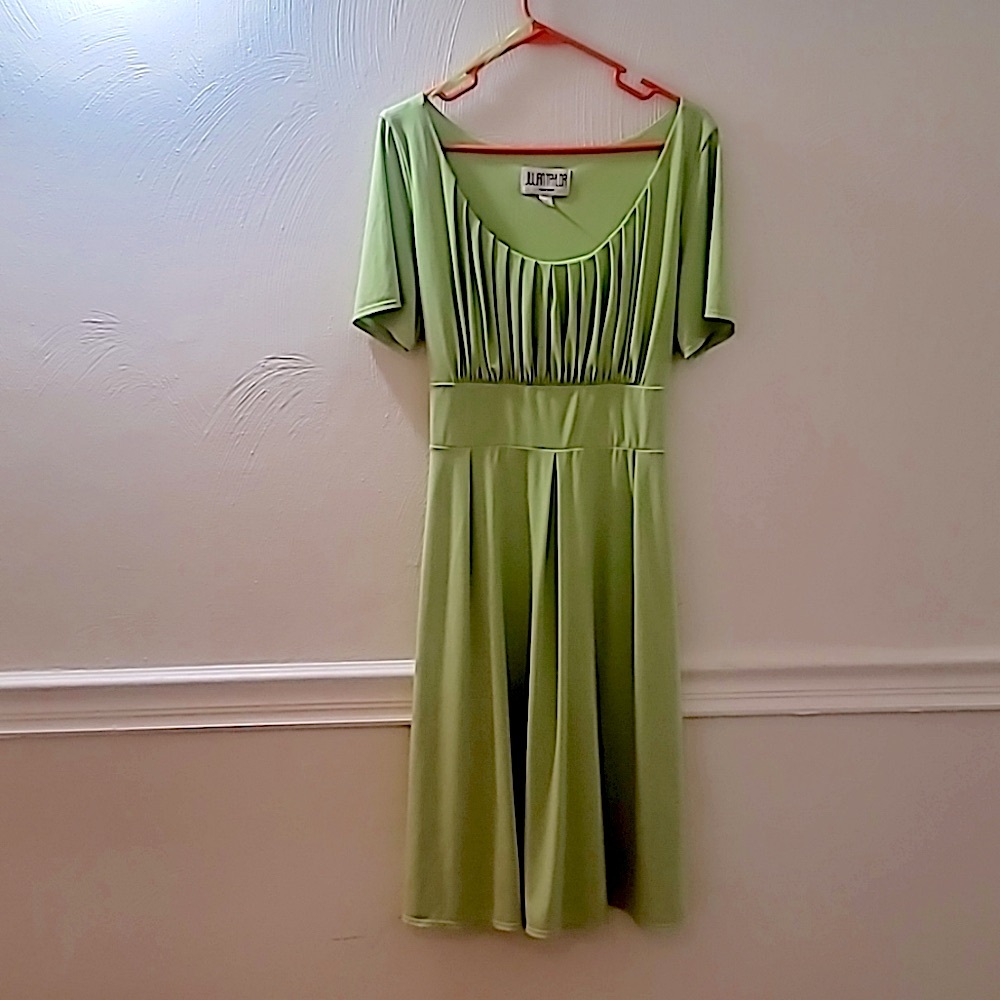 Green Julian Taylor dress